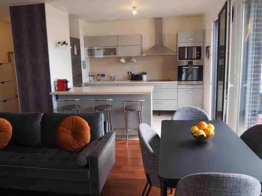 Appartement 80M2, Terrasse Sud, Metro 7 Direction Louvre A 8Minutes, Parking Sous-Sol, Proche Paris-Bercy Ivry-sur-Seine Esterno foto