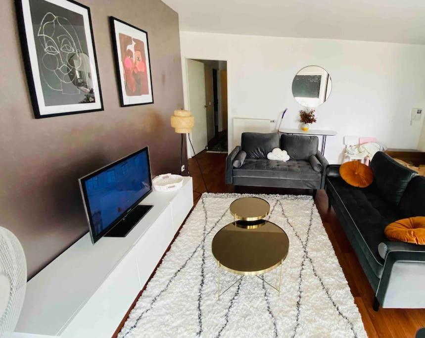 Appartement 80M2, Terrasse Sud, Metro 7 Direction Louvre A 8Minutes, Parking Sous-Sol, Proche Paris-Bercy Ivry-sur-Seine Esterno foto