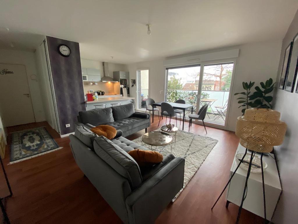 Appartement 80M2, Terrasse Sud, Metro 7 Direction Louvre A 8Minutes, Parking Sous-Sol, Proche Paris-Bercy Ivry-sur-Seine Esterno foto